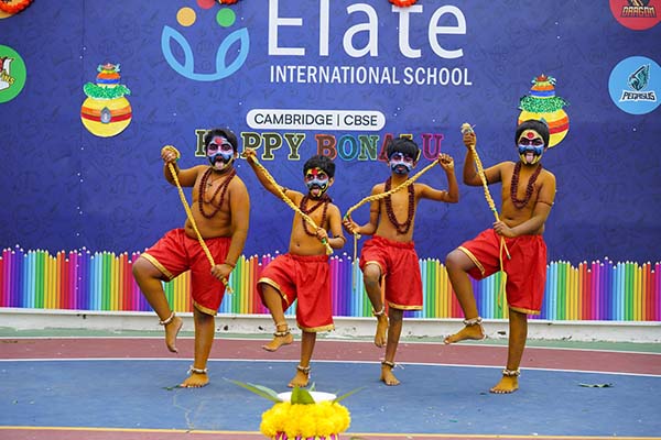 Bonalu celebrations at EIS