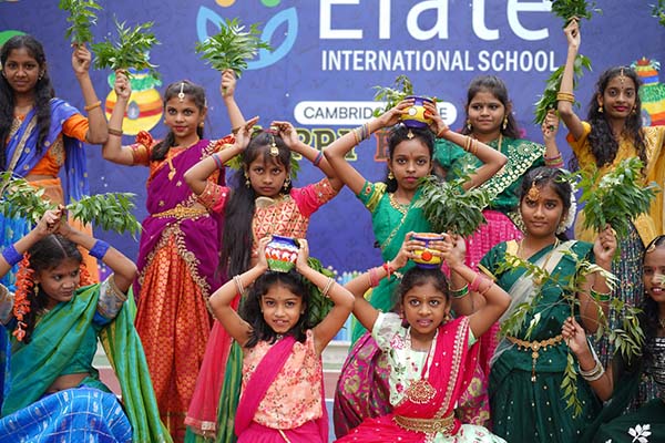 Bonalu celebrations at EIS